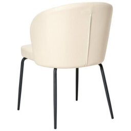Beliani Set Of 2 Dining Chairs Zana Faux Leather Light Beige - thumbnail 6