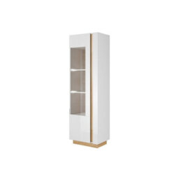 Arco White I Living Room Furniture Set White Gloss Oak Grandson With Led Lights White - thumbnail 3