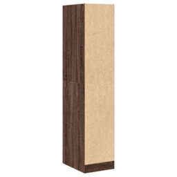 Walplus Apothecary Cabinet Brown Oak 30X41X144.5 Cm Engineered Wood - thumbnail 7
