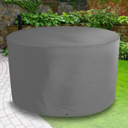 Bosmere Ultimate Quality Circular Garden Table And Chairs Cover Grey 250Cm X 104Cm - thumbnail 2