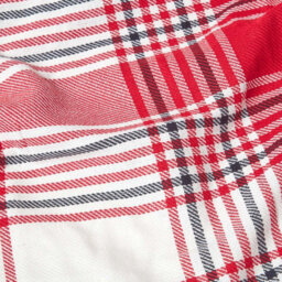 Homescapes Red Tartan Check Sofa And Bed Throw, 150 X 200 Cm - thumbnail 4