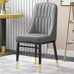2 Commercial Dining Chairs Faux Leather Padded Metal Frame Cafe Bistro Chairs - thumbnail 1