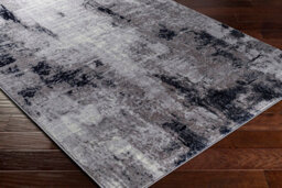 Livabliss Wanderlust-Abstract Grey Ivory Blue Burgundy Modern Marble Living Dining Bedroom Rug 160 X 220 Cm Easy Care, Non Shedding - thumbnail 6
