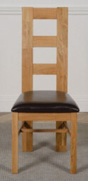 That's Furniture Yale Solid Oak Dining Chairs For Dining Room Or Kitchen - thumbnail 2