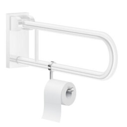 Smedbo Chromed Stainless Steel Toilet Roll Holder For Grab Bar Rail - thumbnail 3