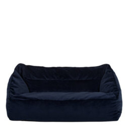 icon Cecilia Bean Bag Sofa Midnight Blue Giant Velvet Bean Bag Chair - thumbnail 6