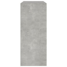 Berkfield Book Cabinet/room Divider Concrete Grey 80X30X72 Cm - thumbnail 4