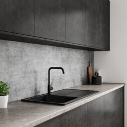 Alloy Brooklyn Concrete Kitchen Splashback - 3050mm X 750mm X 4mm - thumbnail 4