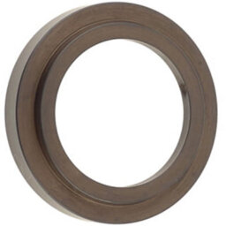Loops Elegant Dark Bronze Stepped Outer Rose For Escutcheons - Solid Brass Key Hole Cover - thumbnail 1