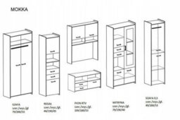 "Arte Rustic Modern Mokka Ii Entertainment Unit H2000mm W3600mm D530mm - Perfect For Tvs Up To 48""" - thumbnail 2