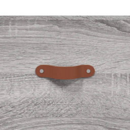 Berkfield Modern Sideboard Grey Sonoma 69.5X34X90 Cm Engineered Wood - thumbnail 9