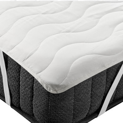 Beliani Microfibre Mattress Protector Freshguard Micro 180 X 200 Cm (Super King Size) - image 1
