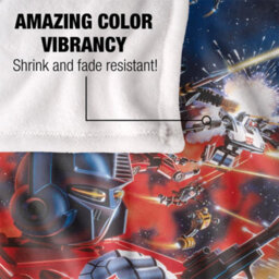 Transformers Silky Box Art Autobot Supersoft Blanket Multicoloured (152Cm X 127Cm) - thumbnail 4