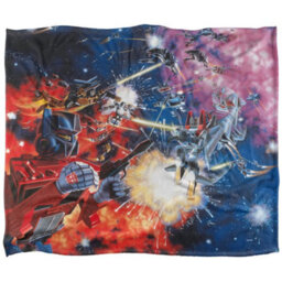 Transformers Silky Box Art Autobot Supersoft Blanket Multicoloured (152Cm X 127Cm) - thumbnail 1
