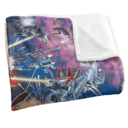 Transformers Silky Box Art Autobot Supersoft Blanket Multicoloured (152Cm X 127Cm) - thumbnail 3