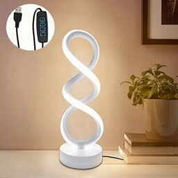 Modern Led Table Lamp Touch Control Dimmable Bedside Desk Nightstand Light - thumbnail 1