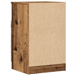 Berkfield Bedside Cabinet Old Wood 40X36X65 Cm Engineered Wood - thumbnail 7