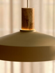 Nordlux Elvas Metal Pendant Light Marble Beige,mains - thumbnail 7