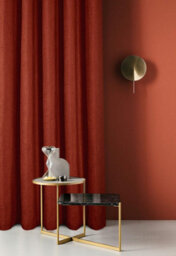 Sundour Amberley Eyelet Ring Top Curtains Orange - thumbnail 4