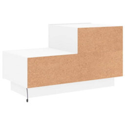 Vidaxl Bedside Cabinet With Led Lights White 70X36X40.5 Cm - thumbnail 9