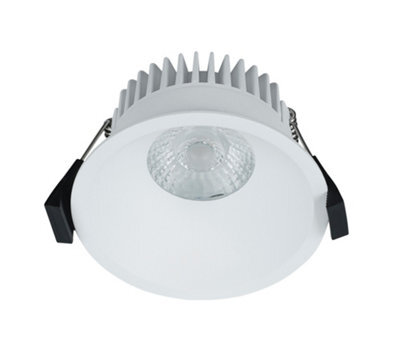 Nordlux Albric Aluminium Downlight Bathroom Safe White,mains Led - image 1