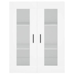 Berkfield Highboard White 69.5X34X180 Cm Engineered Wood - thumbnail 6