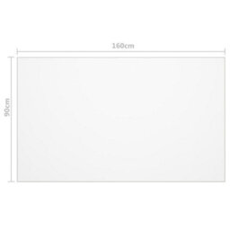 Vidaxl Table Protector Matt 160X90 Cm 1.6 mm Pvc - thumbnail 8