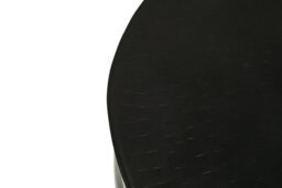 Orsina Set Of Two Round Coffee Tables, Black And Brass Finish Handcrafted Aluminium Tables, Coffee Table Set - thumbnail 3