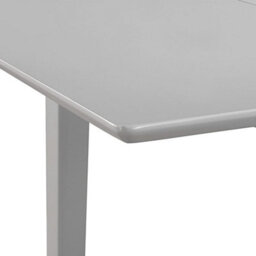 Berkfield Rustic Extendable Dining Table Grey (80-120)X80X74 Cm Mdf - thumbnail 5
