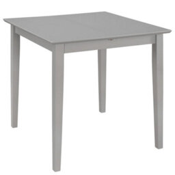 Berkfield Rustic Extendable Dining Table Grey (80-120)X80X74 Cm Mdf - thumbnail 3