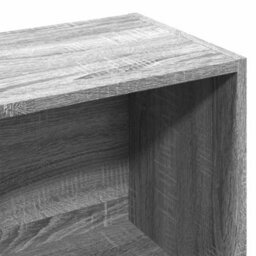 Berkfield Bookcase Grey Sonoma 57X28.5X107.5 Cm Engineered Wood - thumbnail 7