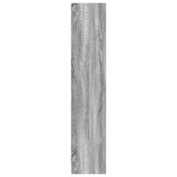 Berkfield Bookcase Grey Sonoma 57X28.5X107.5 Cm Engineered Wood - thumbnail 5