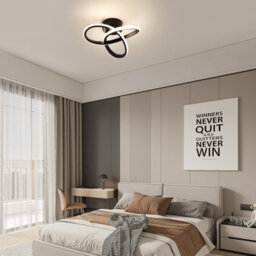 Pheashine Modern Led Ceiling Light , 4500K Neutral Light, Modern Flush Mount Ceiling Light For Hallway, Kitchen, Bedroom - thumbnail 9