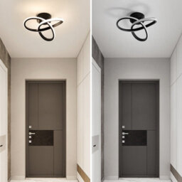 Pheashine Modern Led Ceiling Light , 4500K Neutral Light, Modern Flush Mount Ceiling Light For Hallway, Kitchen, Bedroom - thumbnail 5