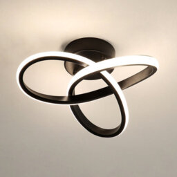Pheashine Modern Led Ceiling Light , 4500K Neutral Light, Modern Flush Mount Ceiling Light For Hallway, Kitchen, Bedroom