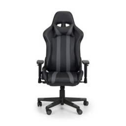 Julian Bowen Meteor Swivel Office Gaming Chair With Adjustable Arms, Back Tilt, 360 Spin, Height: 135 X Width: 55 X Depth: 67.5Cm - thumbnail 3