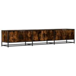 Berkfield Tv Cabinet Smoked Oak 210X35X41 Cm Engineered Wood - thumbnail 2