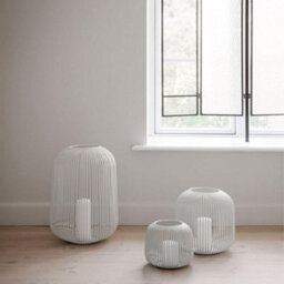 Blomus Lito Lantern Candle Holder S - White - thumbnail 3