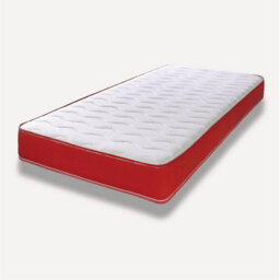 eXtreme Comfort Ltd Cooltouch Colours White Wave Hybrid Memory Foam & Pinna-Coil Innerspring Mattress With Red Border 3Ft Single - thumbnail 3
