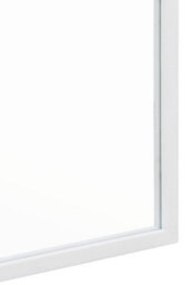 Mirroroutlet The Arcus White Framed Arched Leaner/wall Mirror 190Cm X 120Cm - thumbnail 4
