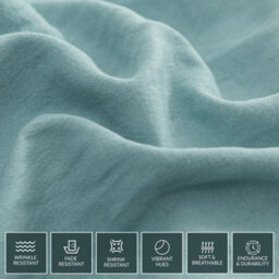 Lazzaro Luxury Prewashed Microfiber Super King Duvet Cover Set Durable Reversible Bedding Sets With Secure Zipper Closure - thumbnail 6