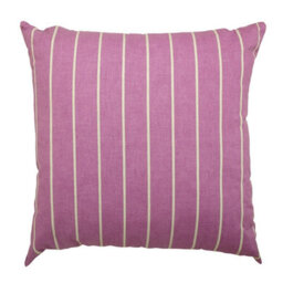 Glendale Garden & Leisure Scatter Cushion 18X18 Stripe Outdoor Garden Furniture Cushion (Pack Of 4) - L46 X W46 Cm - Purple - thumbnail 1