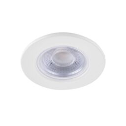 GoodHome Hodgkin Matt White Fixed Led Fire-Rated Neutral White Downlight Ip65, Pack Of 6 - thumbnail 3