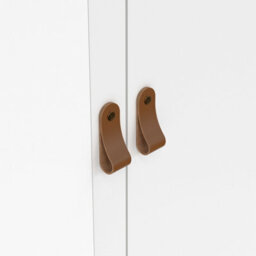 Wyld Haus Wildberry Matt White 2-Door Wardrobe With Mirror And 2 Drawers - thumbnail 8