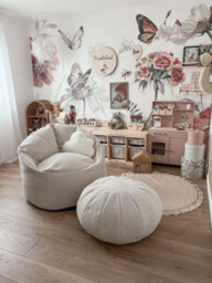 rucomfy Beanbags Rucomfy Adults Indoor Bean Bag Chair - Snug Oat Cinema Style - thumbnail 3