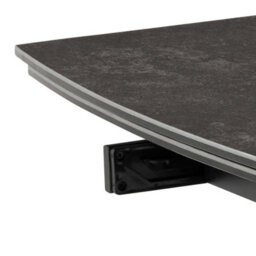 Wyld Haus Larkspur Black Ceramic Dining Table - thumbnail 6