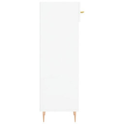 Berkfield Shoe Cabinet High Gloss White 30X35X105 Cm Engineered Wood - thumbnail 7