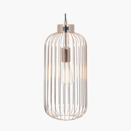 Pacific Lifestyle Dania French Gold Metal Wire Tall Pendant - thumbnail 4