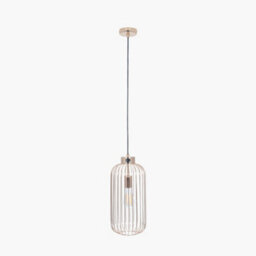 Pacific Lifestyle Dania French Gold Metal Wire Tall Pendant - thumbnail 3