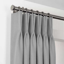 Imperial Rooms Blackout Curtain-Thermal Ready Made Pencil Pleat Curtain (2 Panel) For Dinning Curtain Light Grey(W)2.28Mx(L)1.83M - thumbnail 4